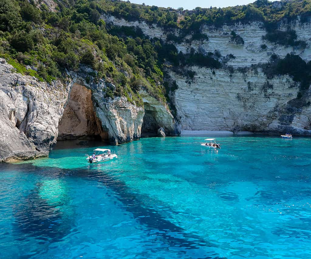 Paxos, Antipaxos, Blue Caves Regular Tour in Corfu, Greece |  GetExperience.com