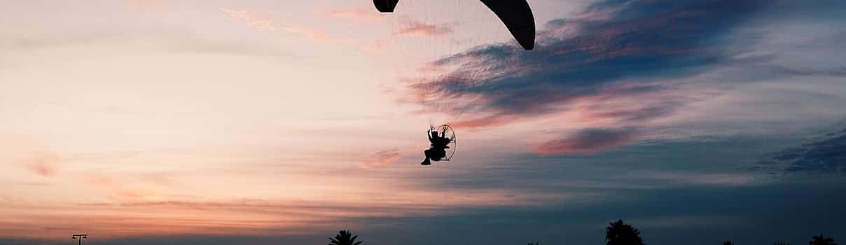 Foto 1 Sonnenuntergang Paragliding in der Provinz Puntarenas