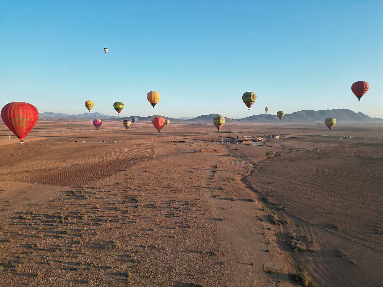 Heißluftballonfahrt über Marrakesch in Marokko, Heißluftballonfahrten in Marrakesch, photo 5