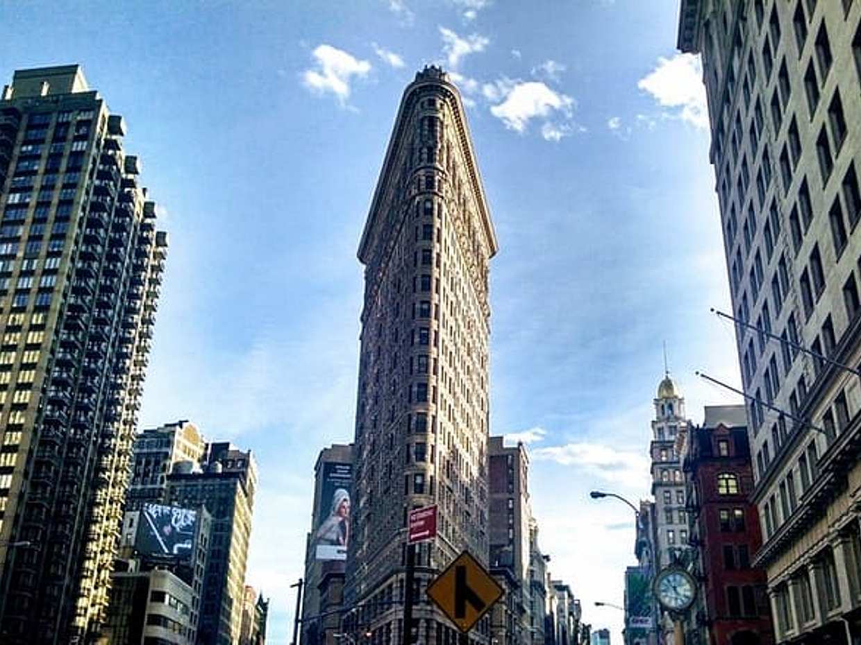 NYC Flatiron Zeitreise: Selbstgeführter Geschichts-Puzzle-Spaziergang in den Vereinigten Staaten, Hoboken