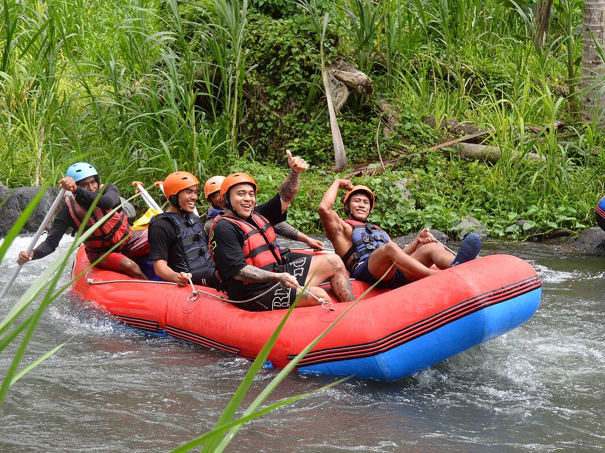 Telaga Waja White Water Rafting in Indonesia, Bali