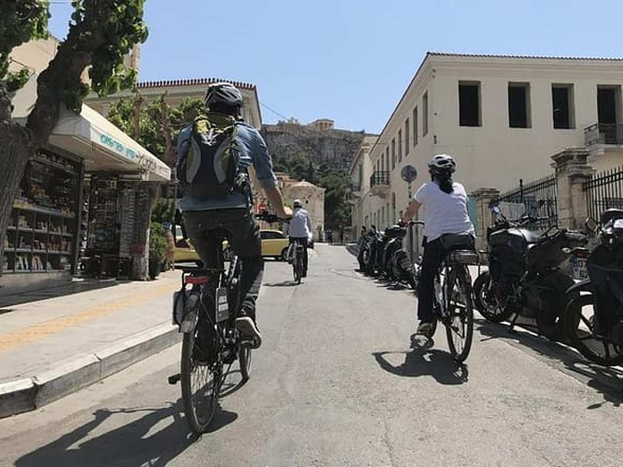 Visite de la Riviera athénienne à vélo électrique en Grèce, Athina, photo 3