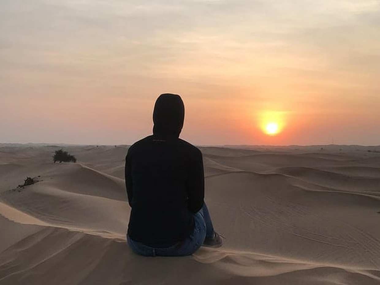 Sunrise Desert Safari with Quad bike and Sandboarding,, photo 2