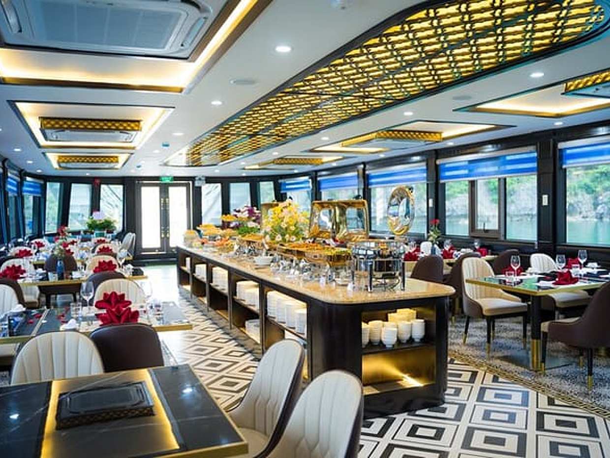 Best Seller Halong Luxury Day Cruise: Buffet Lunch & Sunset Party, Vietnam, photo 3