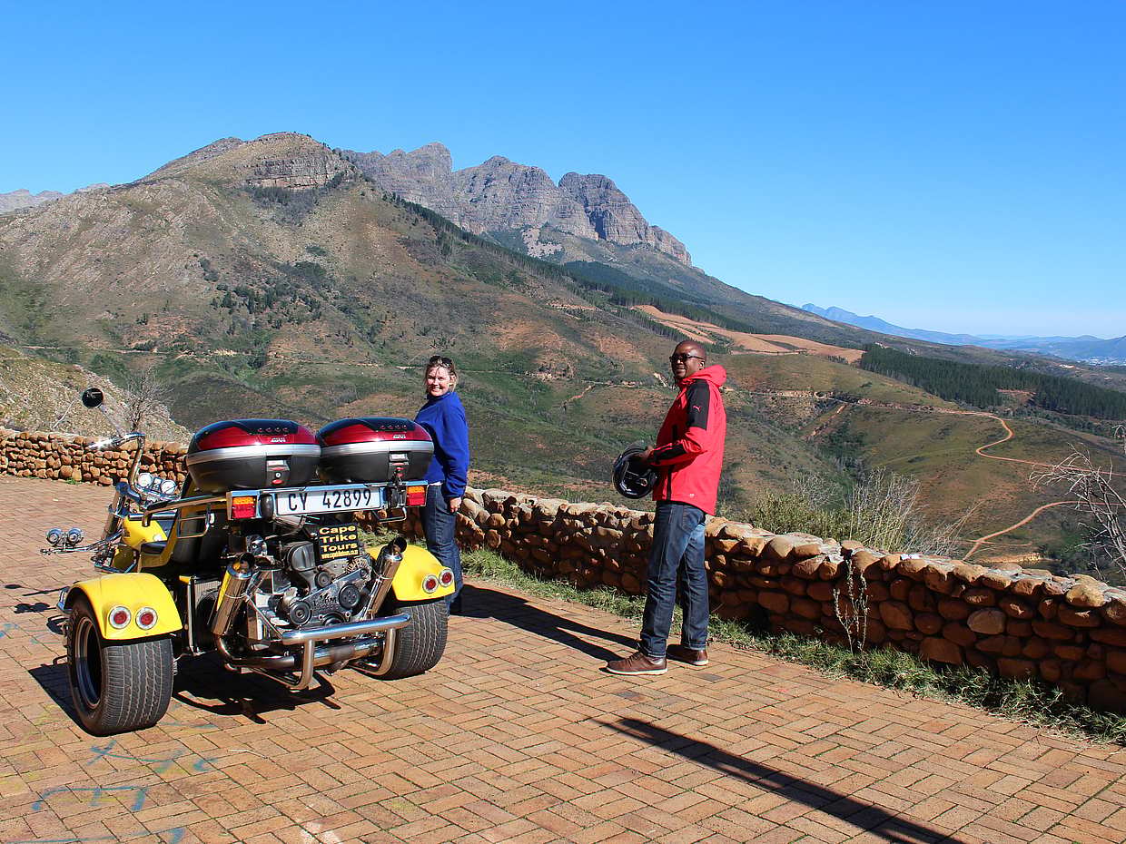 Full-day Ceres and Bainskloof Trike Tour in South Africa, Cape Town