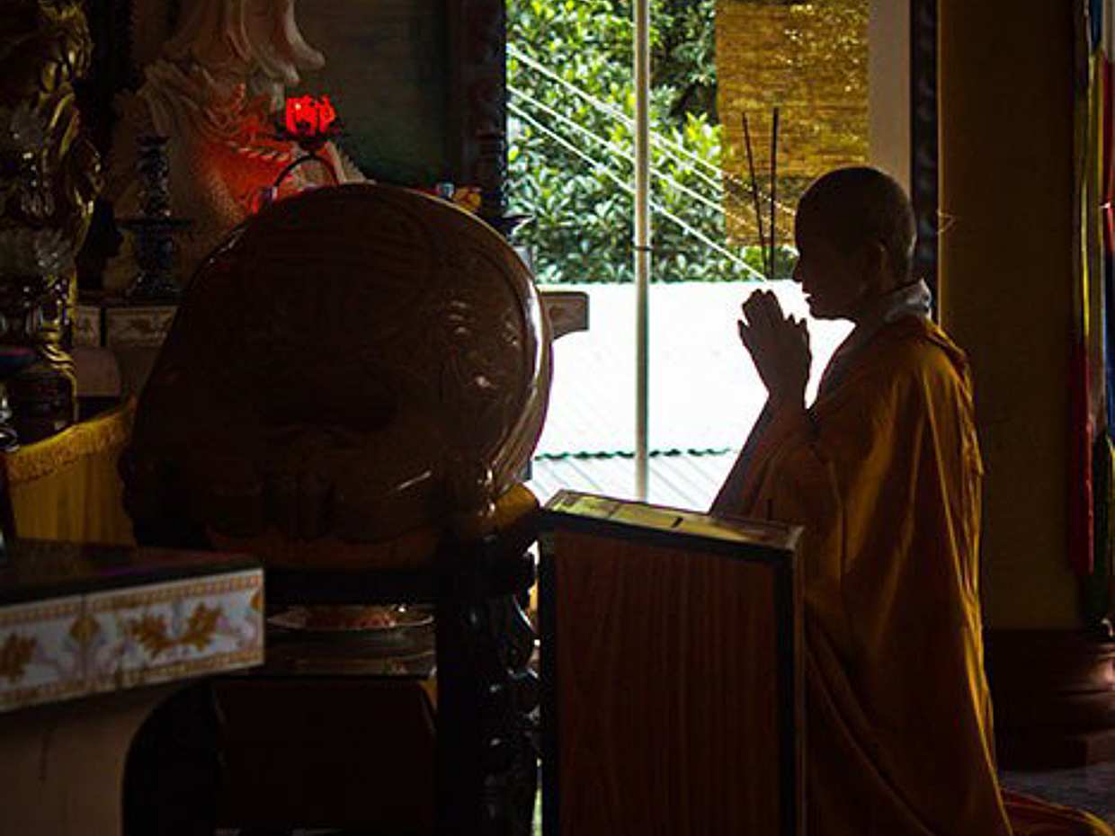 Spiritual retreat in a Buddhist temple, 2 days in Vietnam, Nha Trang