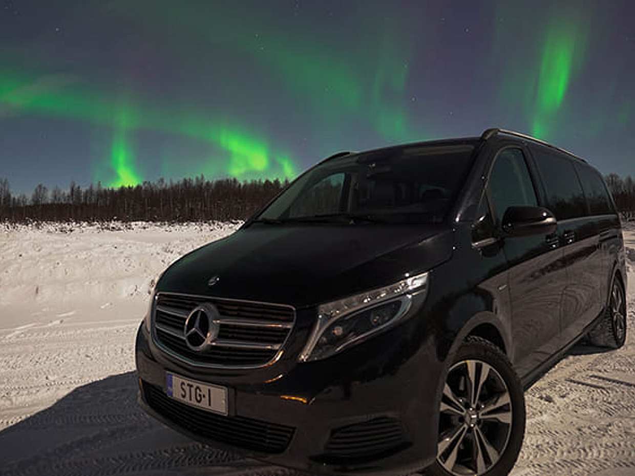Northern Lights Hunt by Car, Levi — 2-hour Aurora hunt