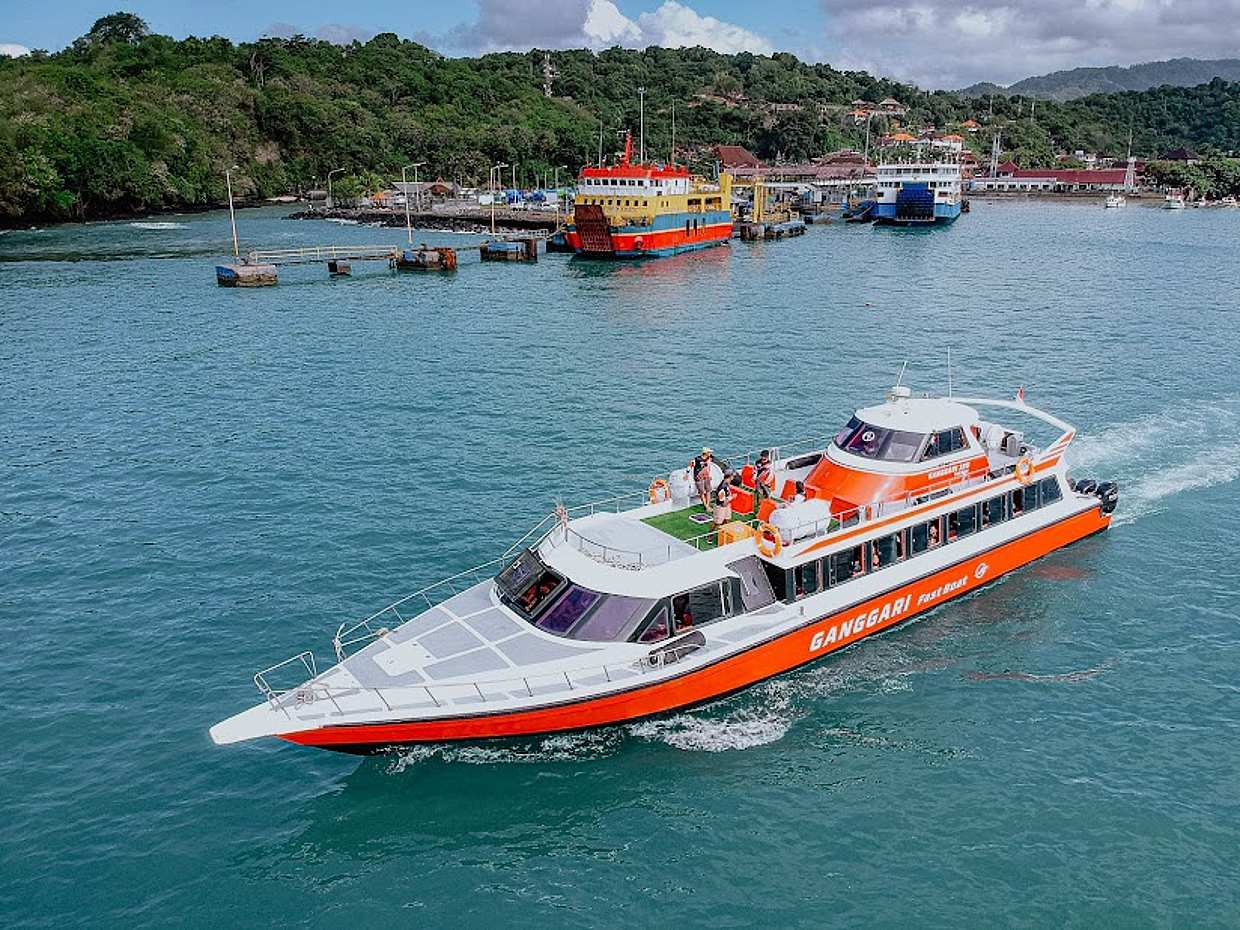 Transferência rápida de barco Bali- Gili-Lombok, Indonésia