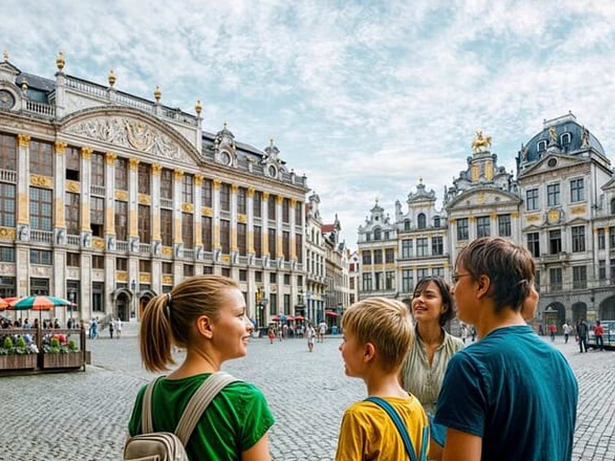 Brussels Off the Beaten Path: Private Local Walking Tour in Belgium