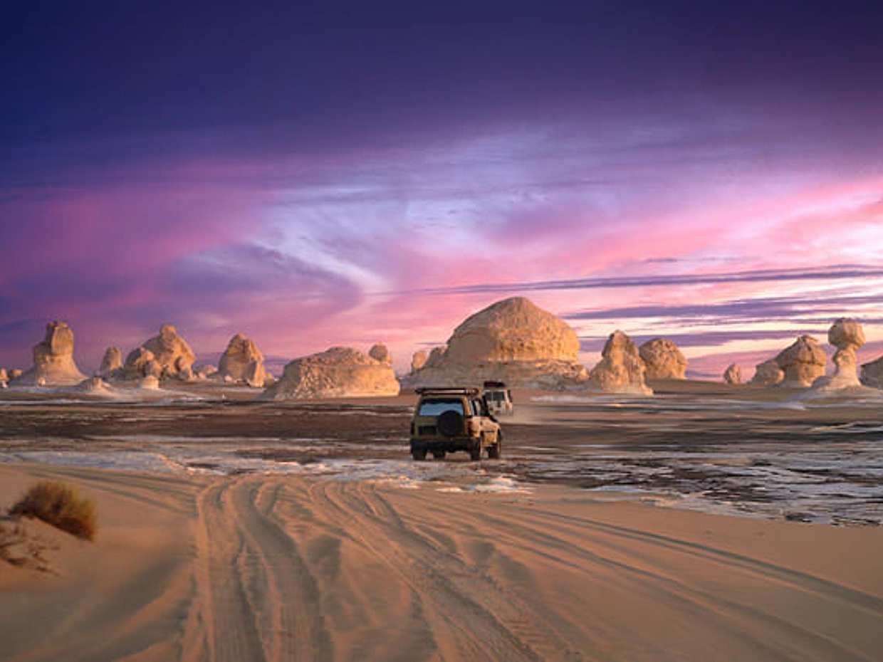 2-Days White & Black Desert Safari and Camping from Cairo, Egypt