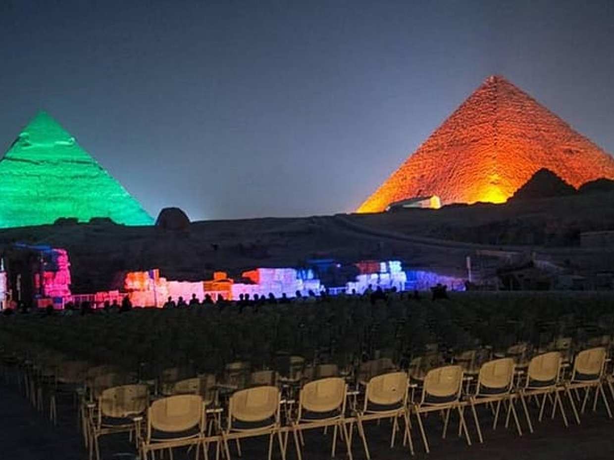 Pyramids of Giza Sound and Light Show from Cairo, photo 3