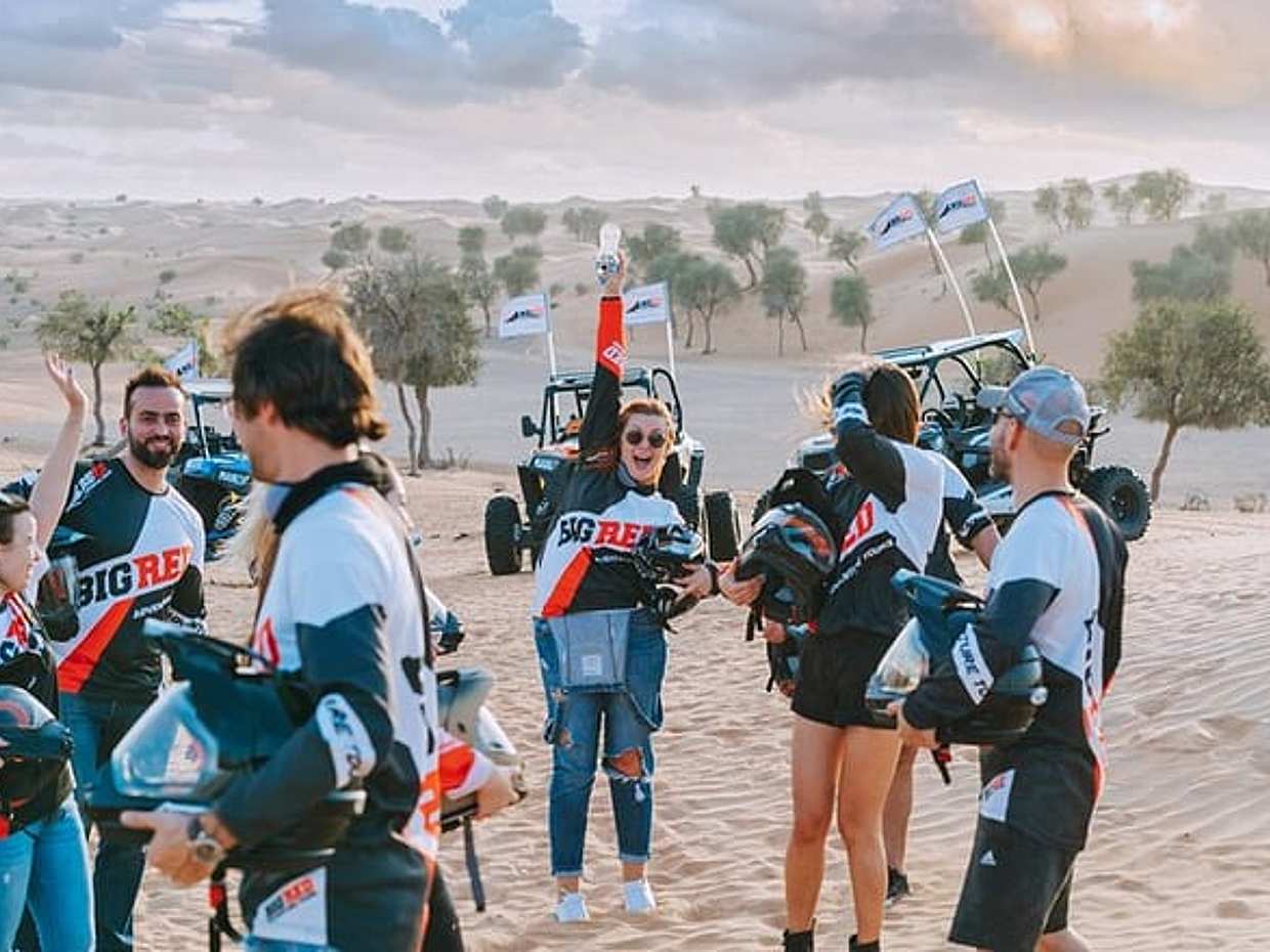 1 Ώρα 4-Θέσεων Can-A X3 Turbo Buggy Οικογενειακή Περιήγηση στο Ντουμπάι στα Ηνωμένα Αραβικά Εμιράτα, Σάρτζα, photo 2