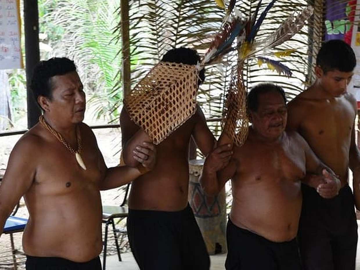 "Ritual Indígena de Formigas Tucandeiras no Brasil, Manaus", photo 2