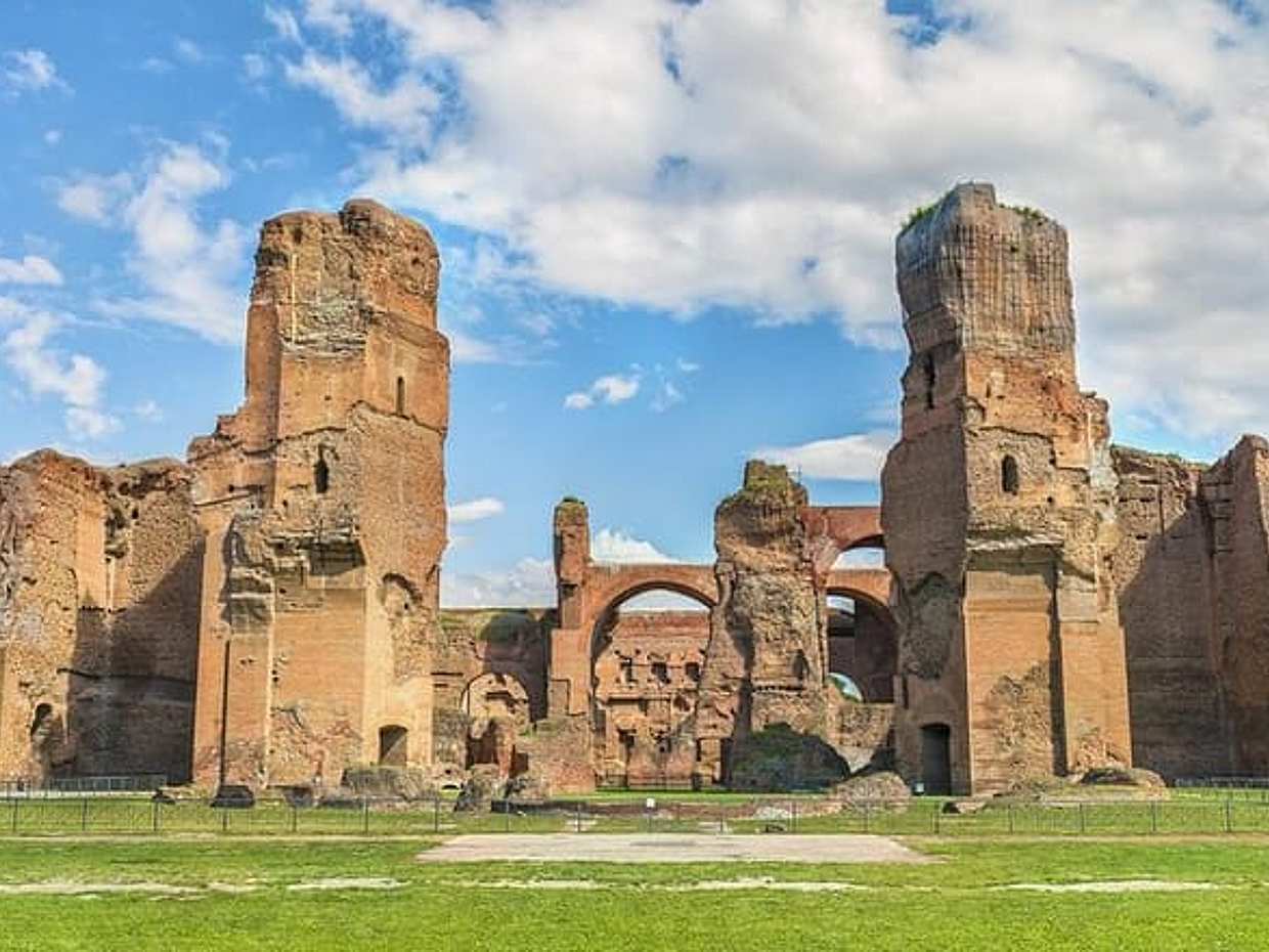 Rome Exclusive Caracalla Bath Private Guided Tour VIP Entry