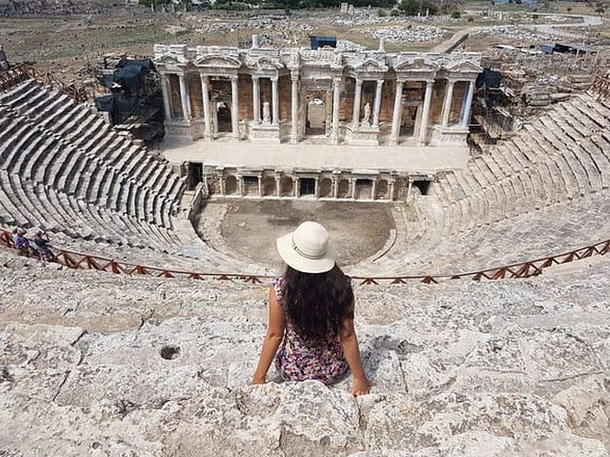 Pamukkale day tour from/to Antalya in Turkey