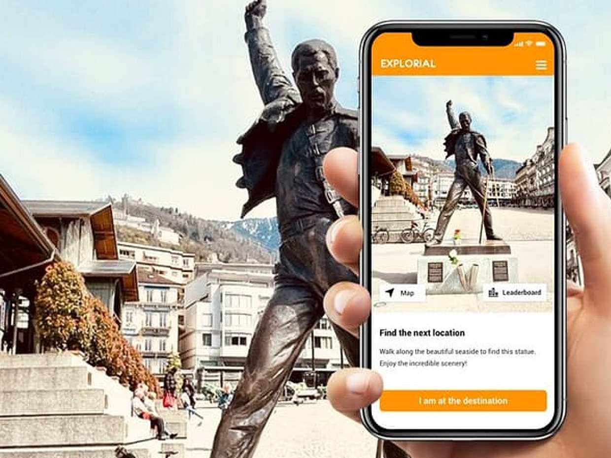 Montreux tour a piedi autoguidato e caccia al tesoro in Svizzera, photo 2