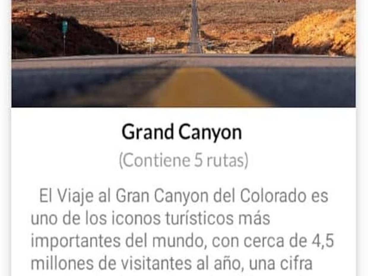 APP Self-guided Grand Canyon route with audio guide, photo 3