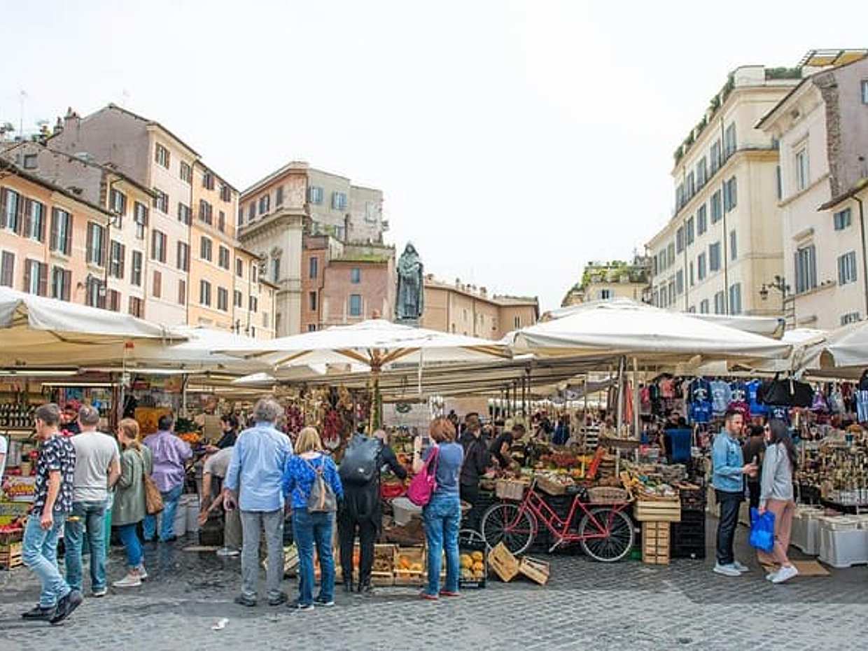 Romeinse Walkin Foodies Tour in Italië, Rome