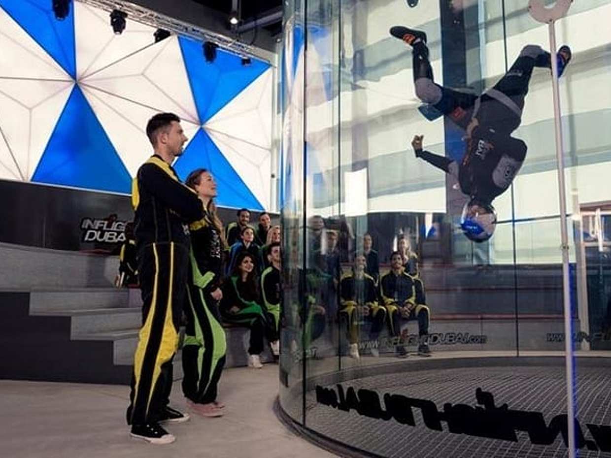 Dubai's Largest Indoor Skydive 2 flights