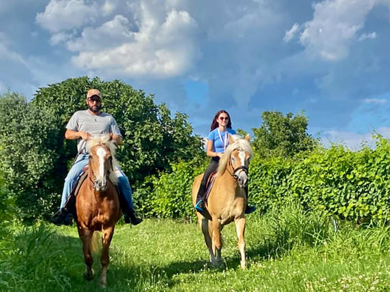 2 hours Horseback Ride in Lake Garda countryside