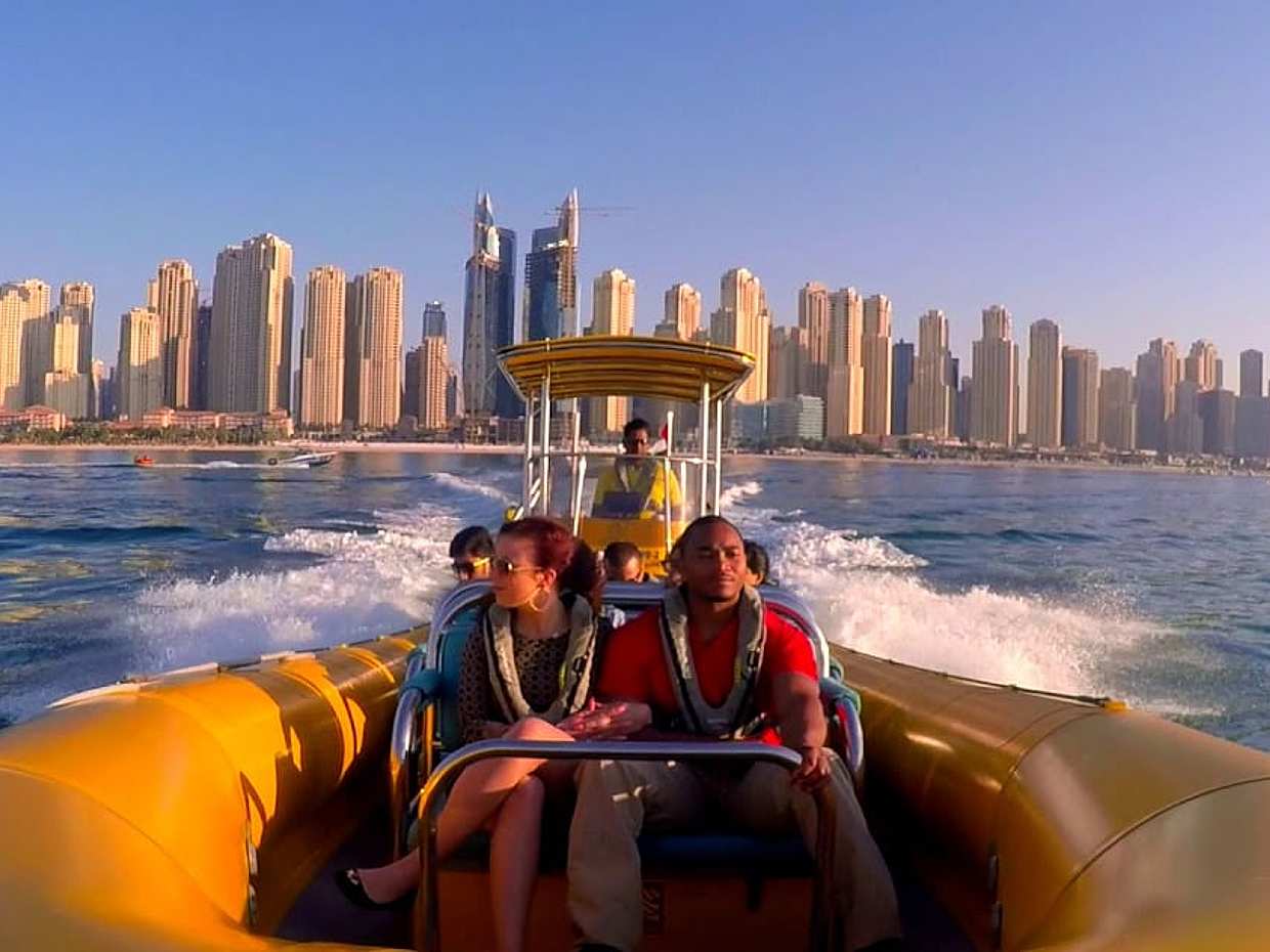Dubai Yellow Boat Ride for 60 Mins Experience Tickets in United Arab Emirates, photo 2