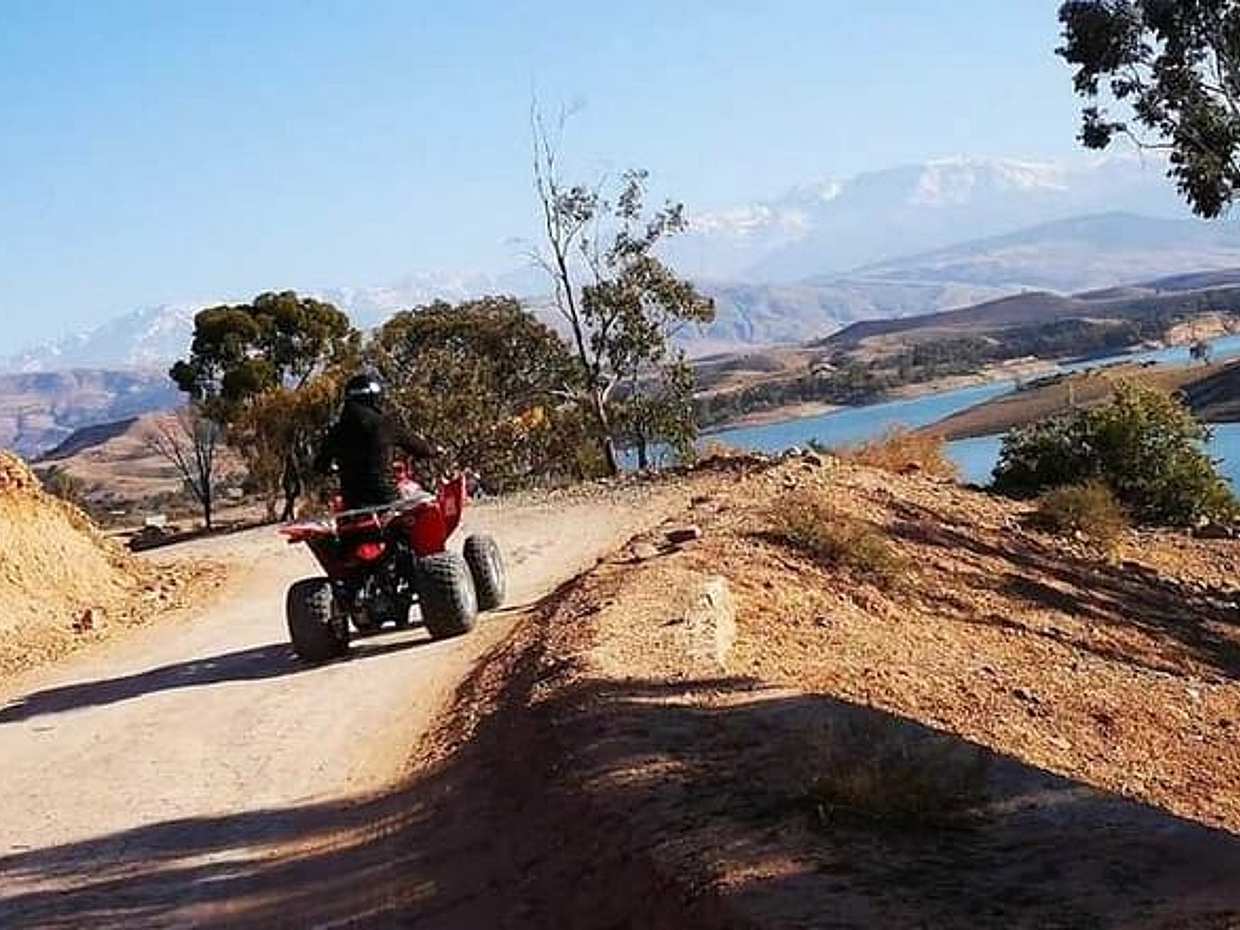 Quad Bike & BUGGY at Lalla Takerkoust lake with lunch