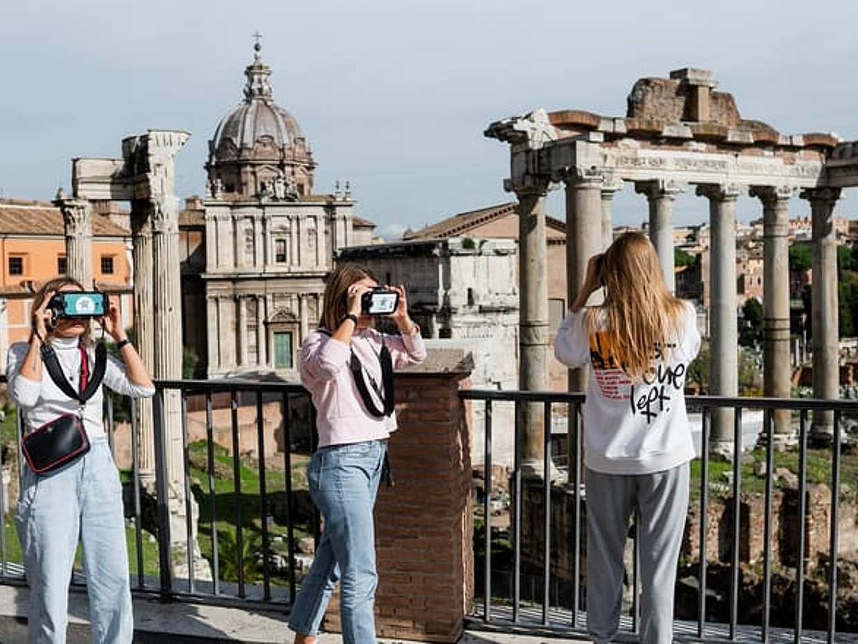 Visite guidée à vélo de la Rome antique avec guide expert et principaux monuments | Privé en Italie, photo 4