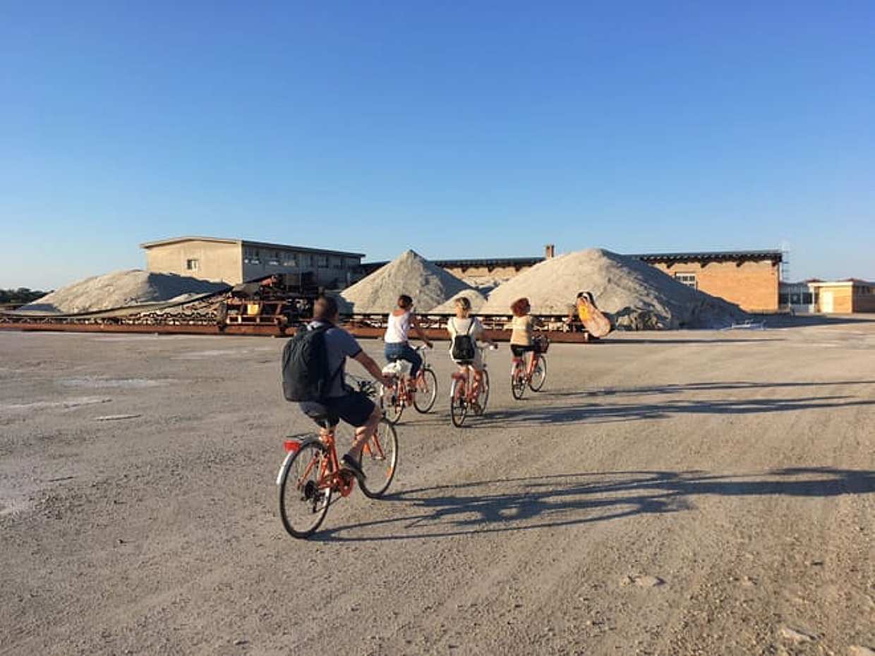 Cervia: Bike tour to the Salt Mountains
