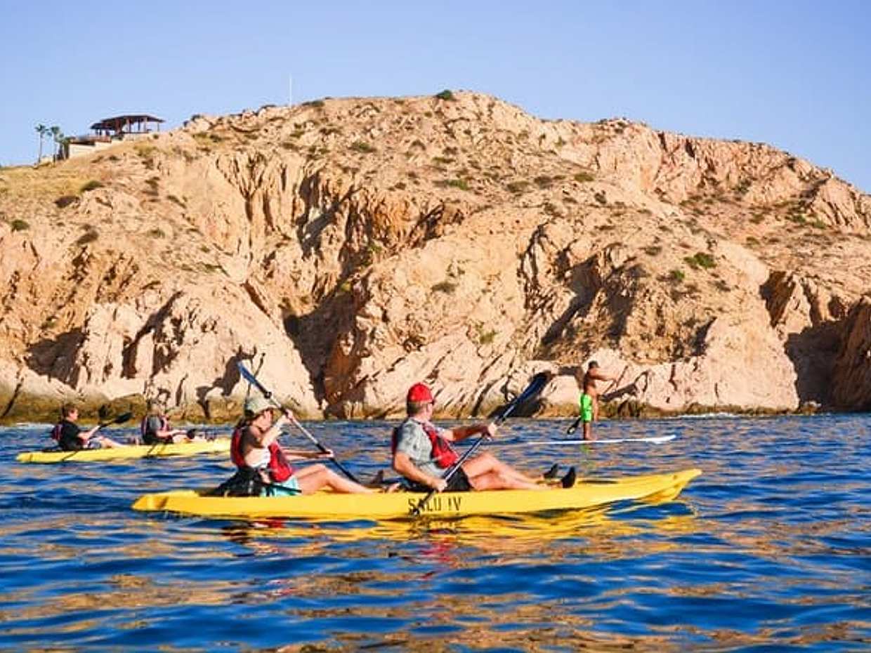 Private Cabo 2 Bays Kayak & Snorkel at Santa Maria & Chileno Bay, photo 5