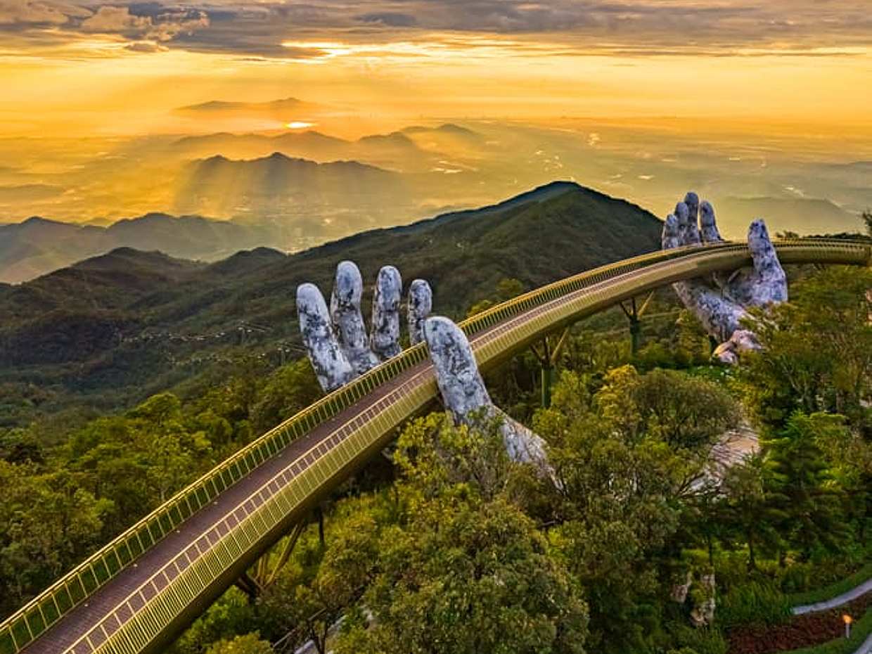 From Da Nang: Private Tour Golden Bridge & Ba Na Hills, Vietnam
