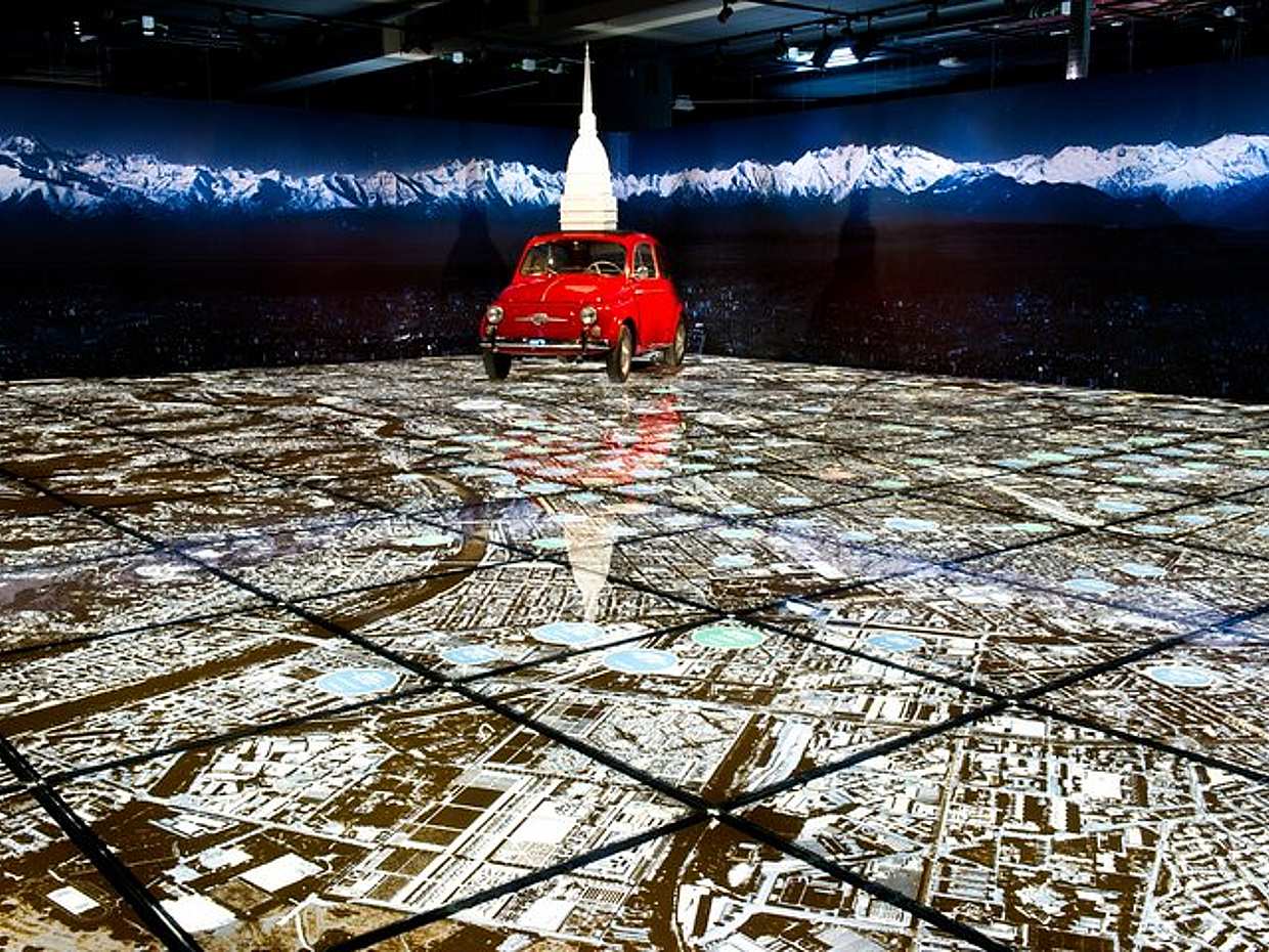 MAUTO Automobil Museum in Turin, Italien.
