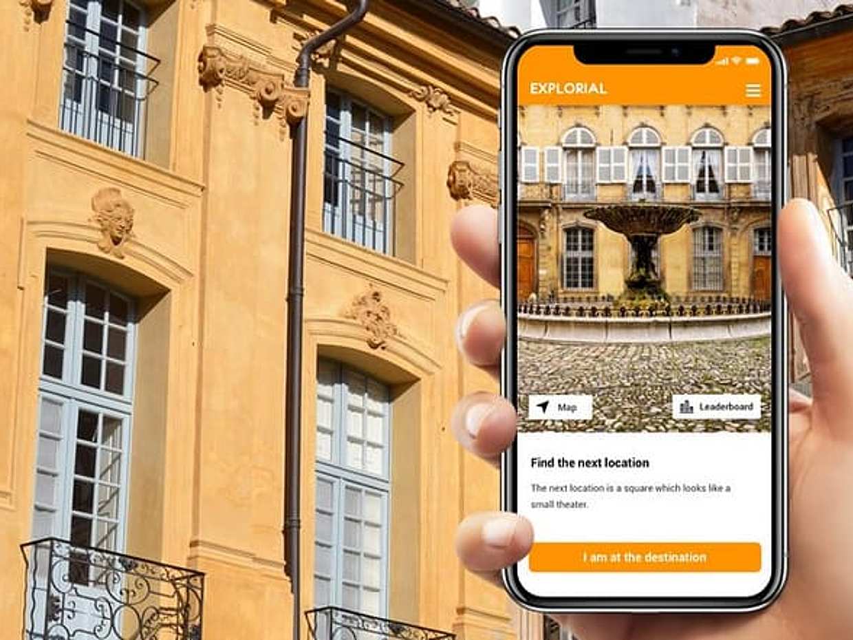 Aix-en-Provence : Visite de la ville à pied autoguidée et chasse au trésor, France