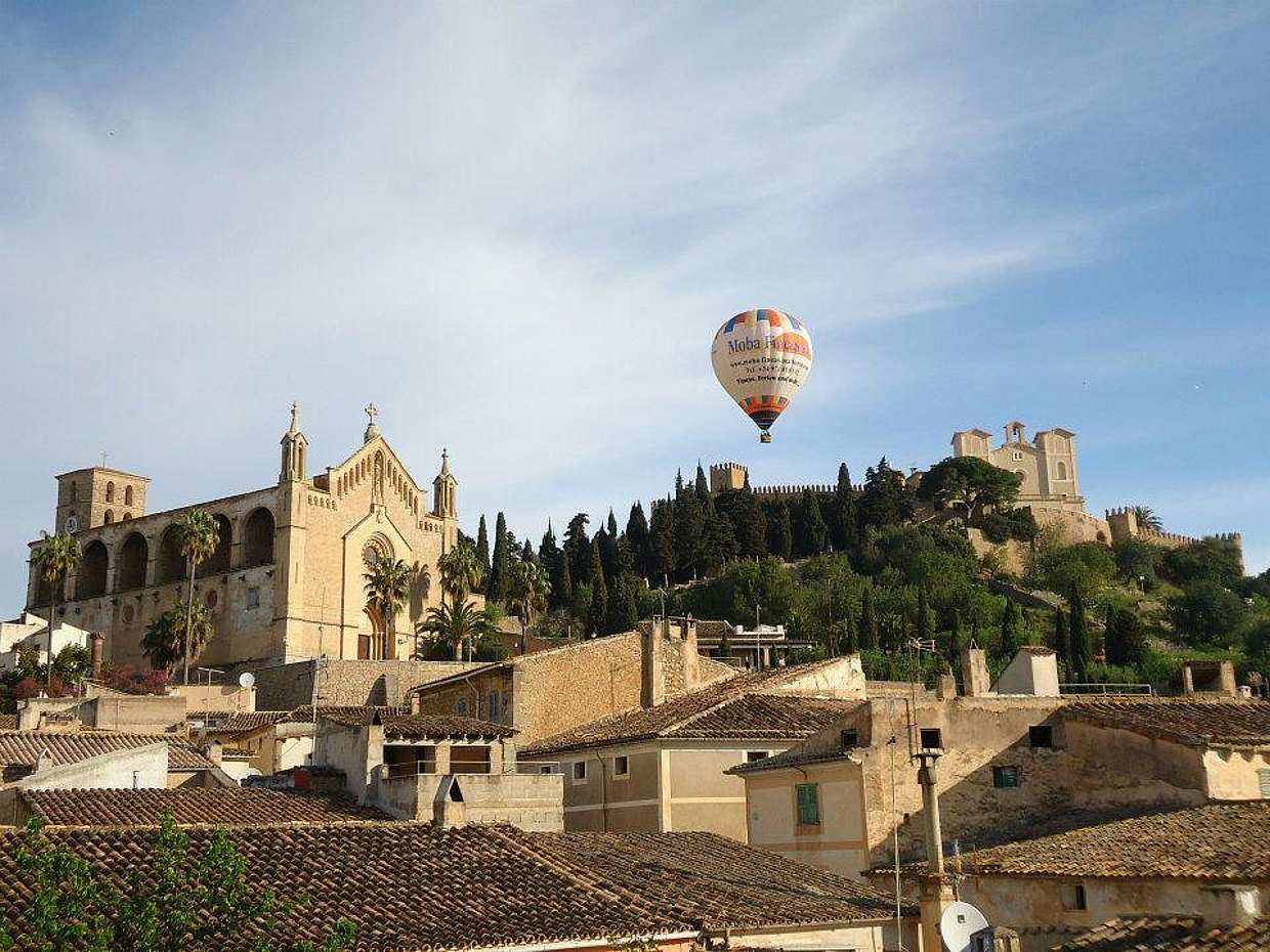 "Klassische Heißluftballonfahrt am Morgen in Spanien, Manacor", photo 2