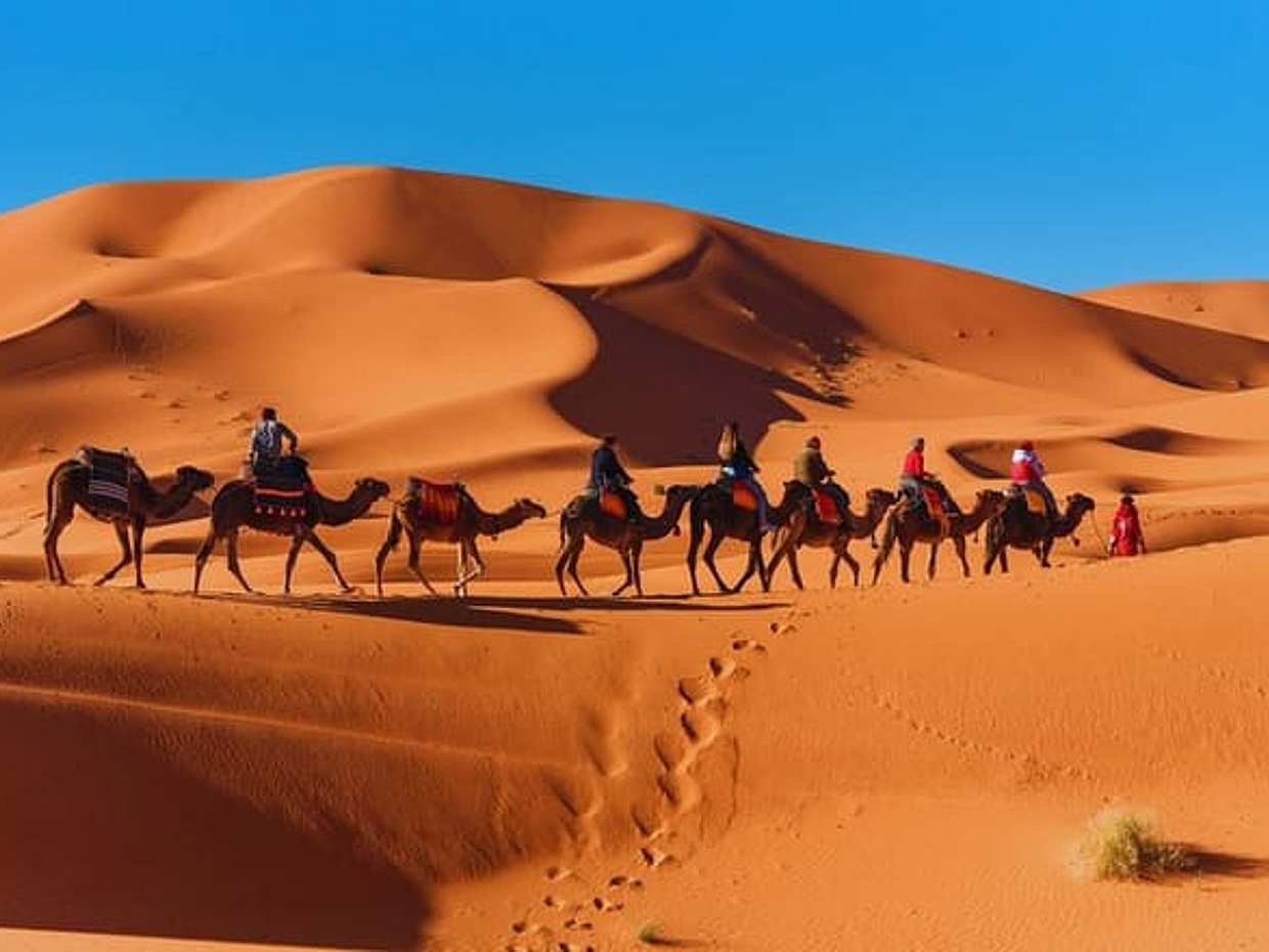 From Marrakech: 3-Day Desert Tour to Merzouga with Food and Camel