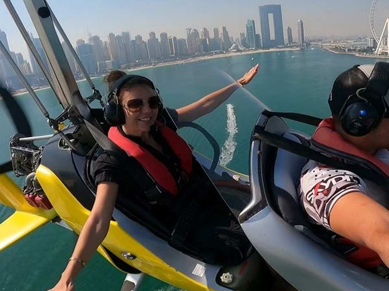 Let balónem v Dubaji, Spojené arabské emiráty