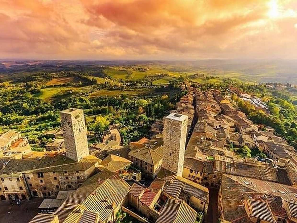 All In One; San Gimignano, Pisa and Siena Tour from Florence