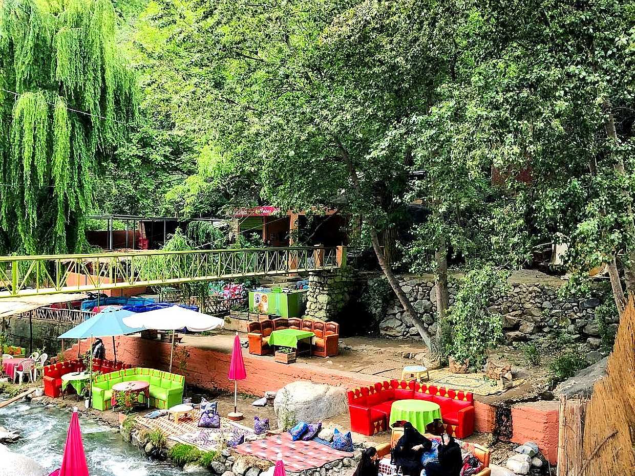 马拉喀什：阿特拉斯山脉、乌里卡山谷、摩洛哥瀑布、马拉喀什
