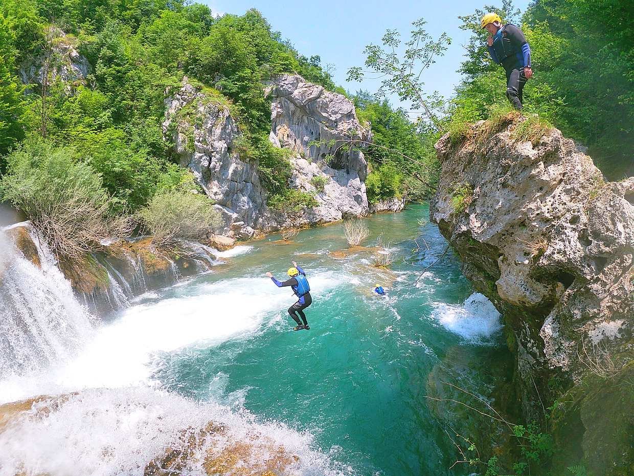 Aventura de Caiaque, Rio Mreznica Superior, Slunj, Croácia, photo 2