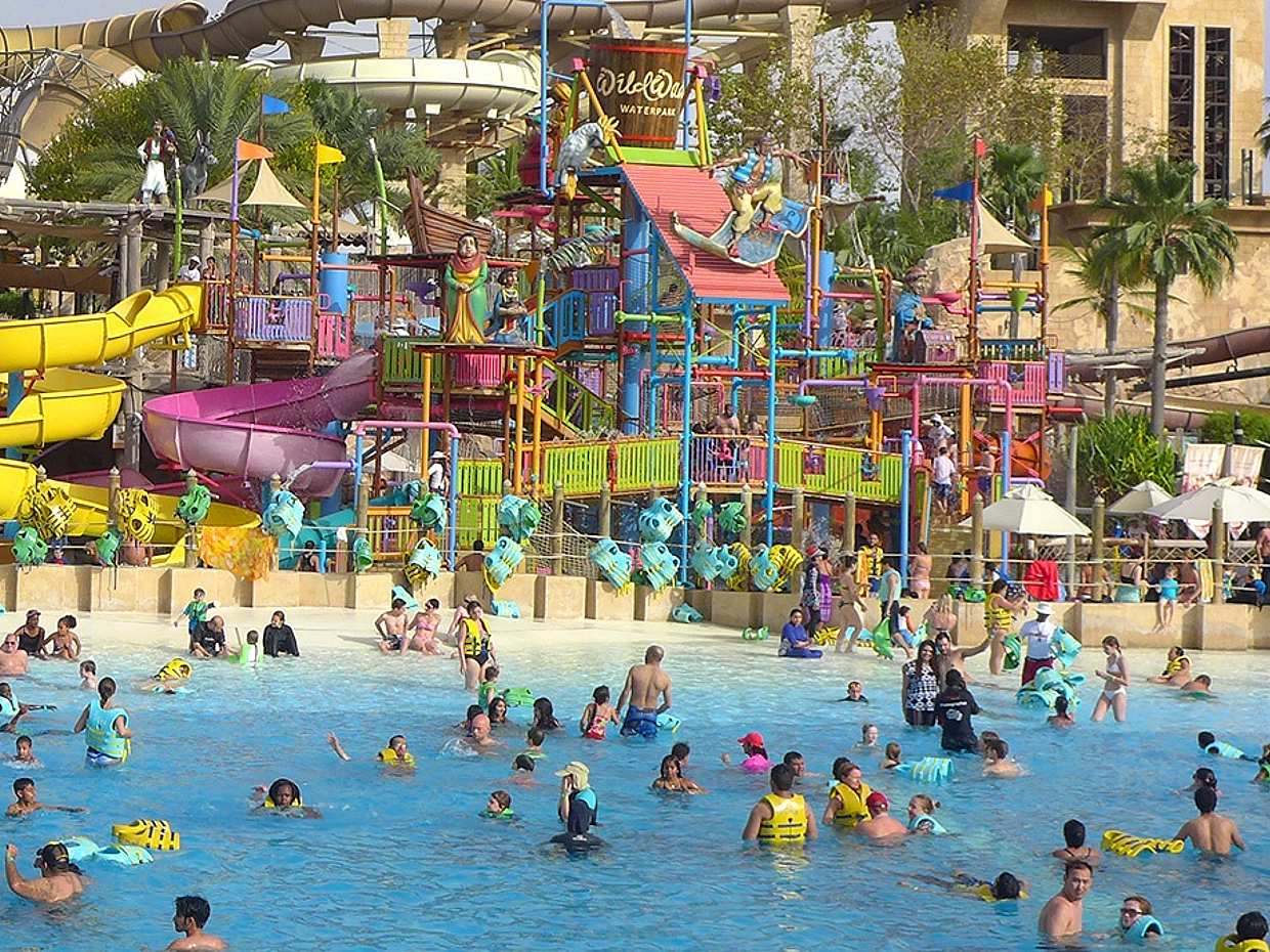 Dubai Wild Wadi Water Theme Park Tour mit privaten Transfers in den Vereinigten Arabischen Emiraten, Wild Wadi Waterpark Dubai
