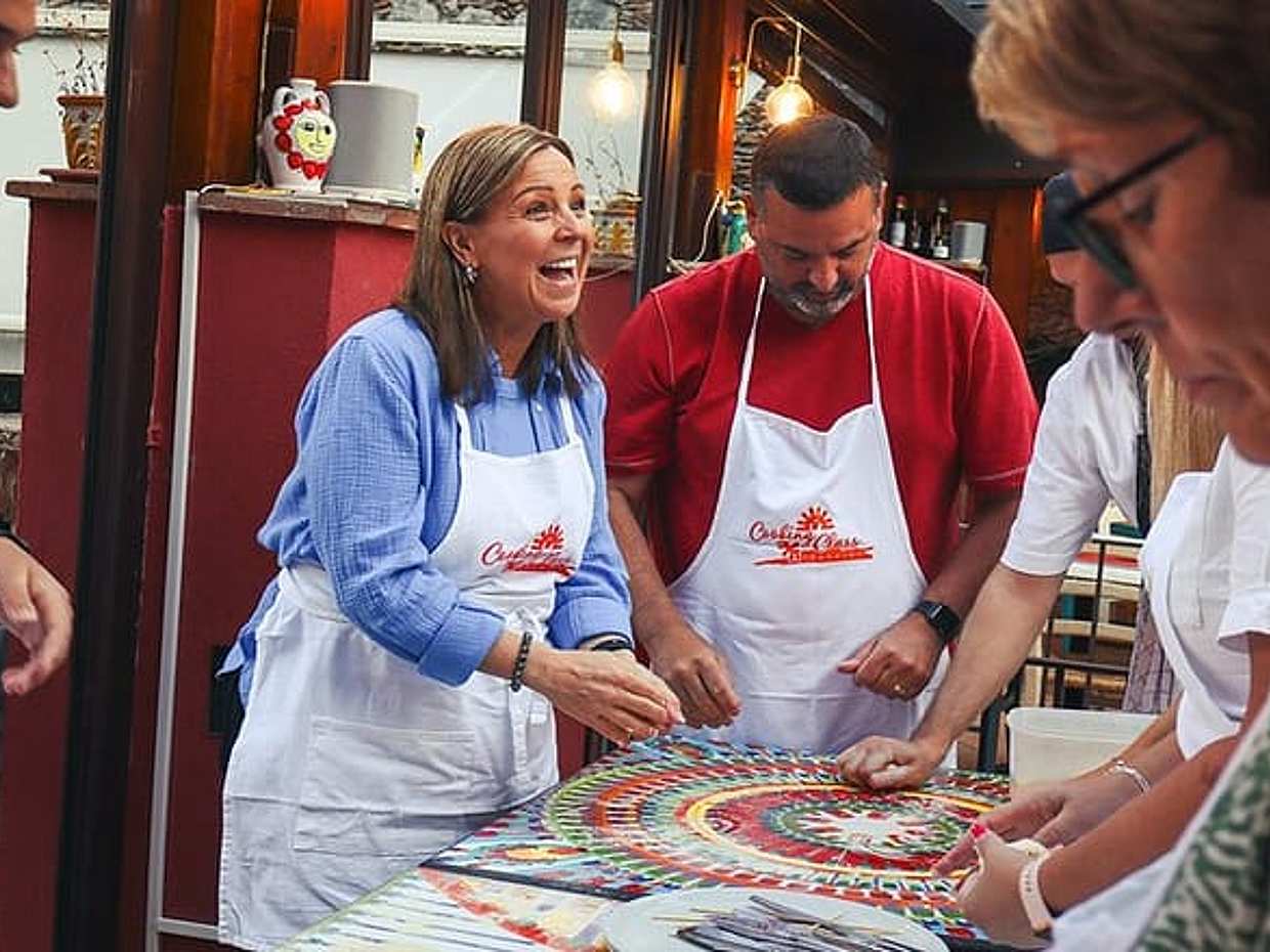 Cours de cuisine sicilienne à Taormine, Italie