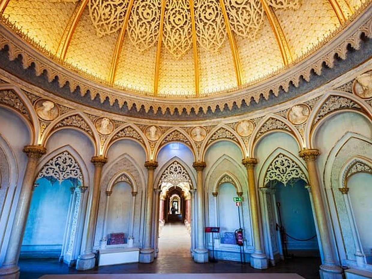From Lisbon: Sintra Full Day Pena Palace, Regaleira & Monserrate in Portugal, photo 4