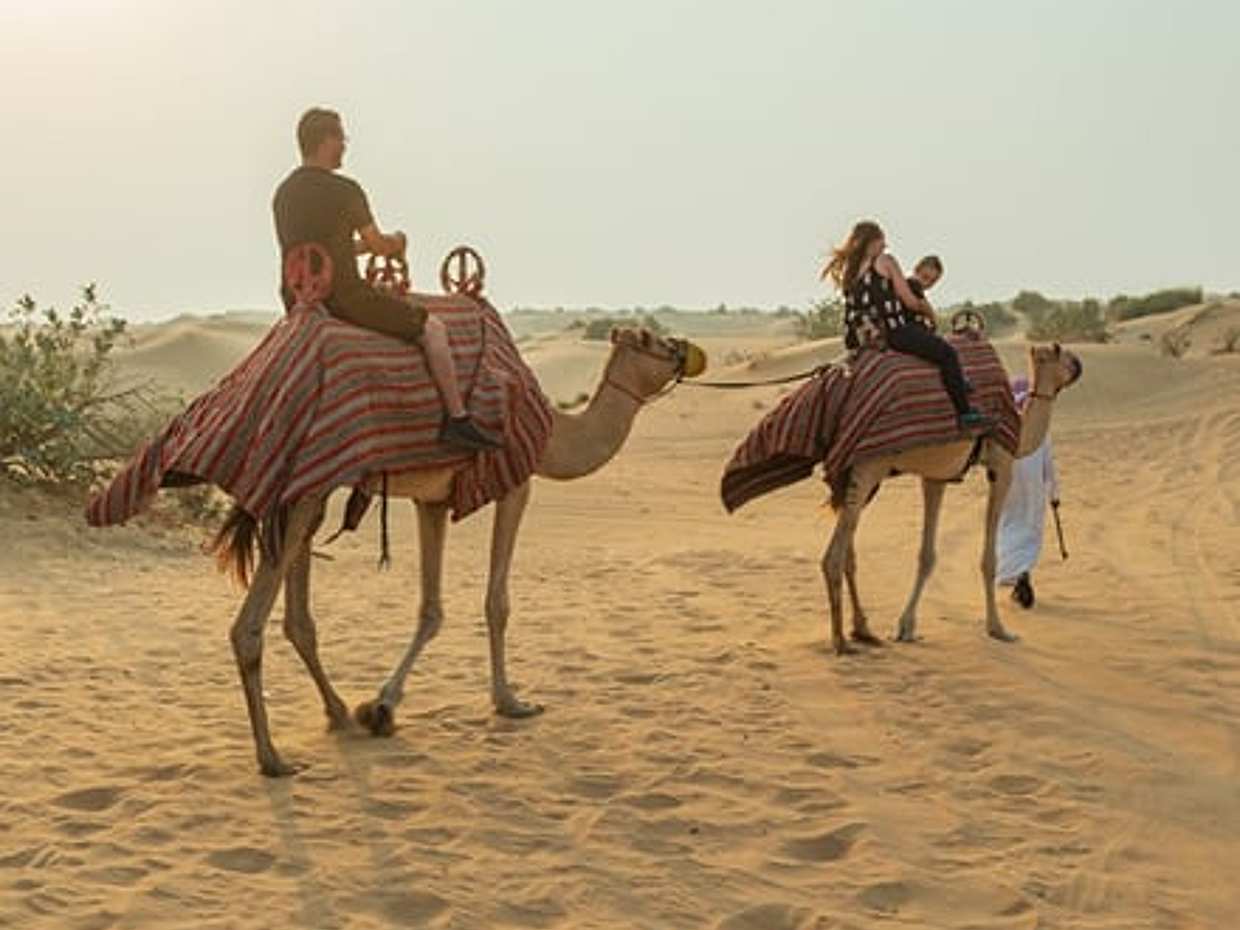 Big Red Desert Buggy Tour 2 Hours with Camel Ride & Sandboarding, photo 4