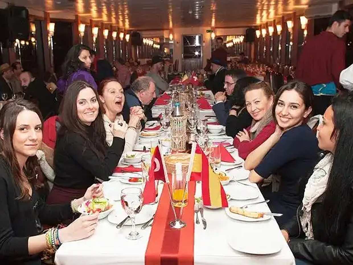 Bosphorus Dinner Cruise and Turkish Night Show in Turkey, Bosphorus Bridge, photo 2