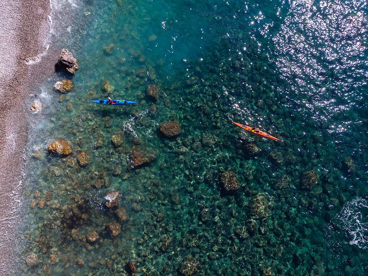 Kayaking in Sorrento in Italy, photo 3