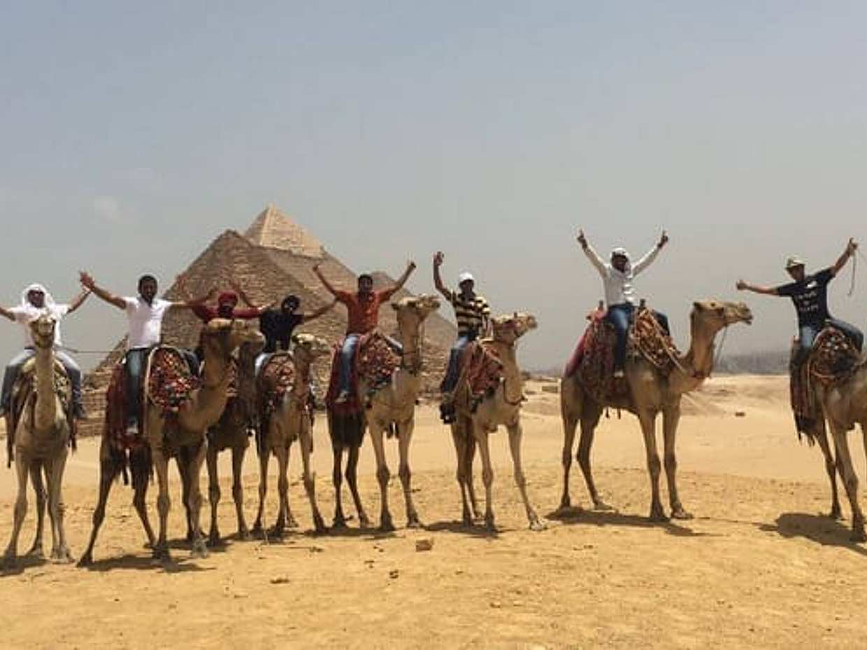 Private Half Day Trip Visit Giza Pyramids &Sphinx with Camel Ride, photo 3