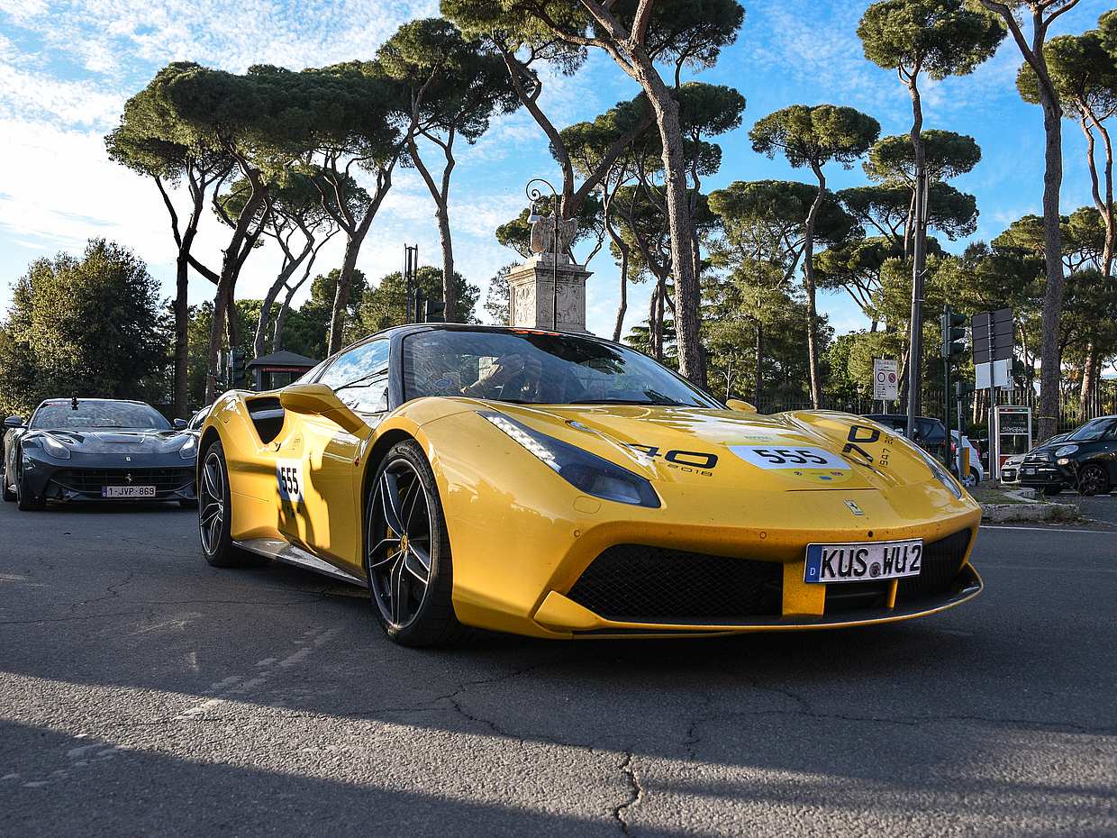 Luxury Car Rental in Rome in Italy