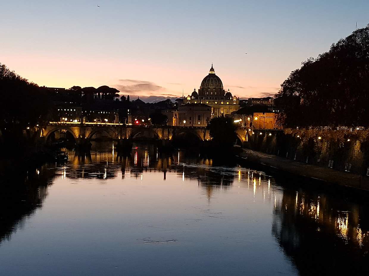 Roma'da Gün Batımı, Manzaralar ve İtalya'daki Akşam Işıkları ile Gece Şehir Bisikleti Turu, photo 4