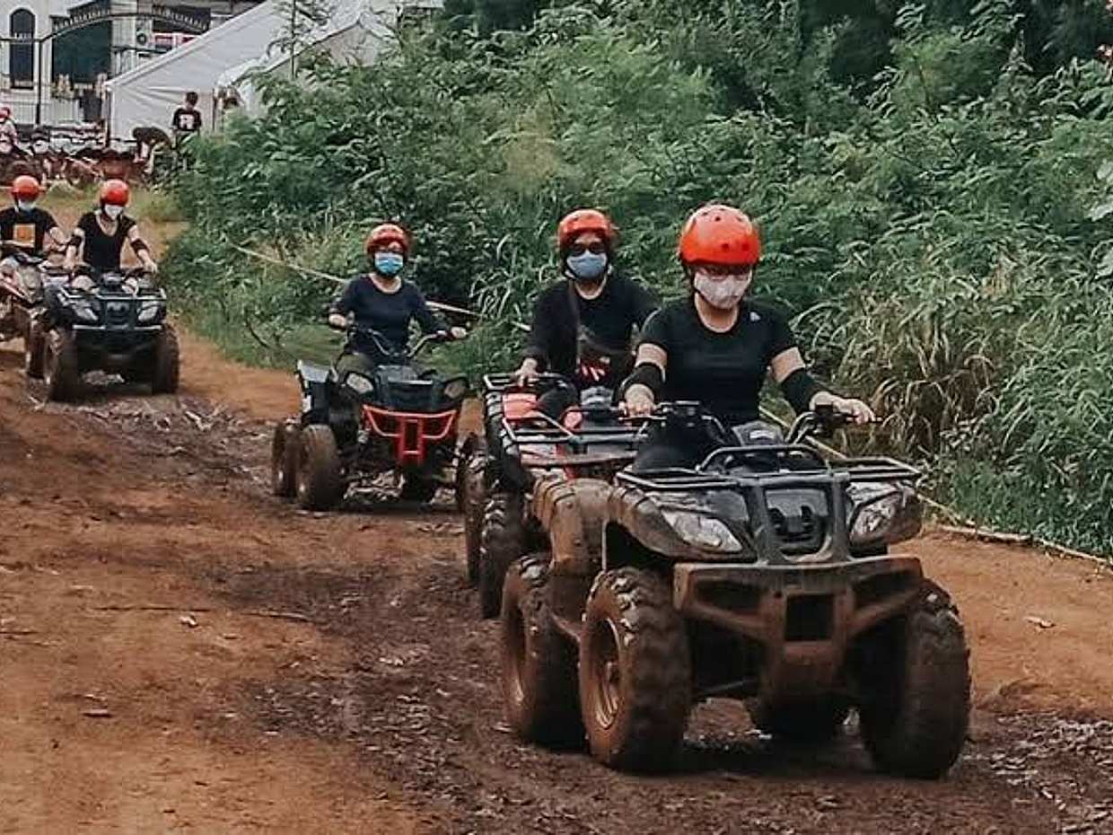 Atv Quad bike in bali in Ubud, Indonesia