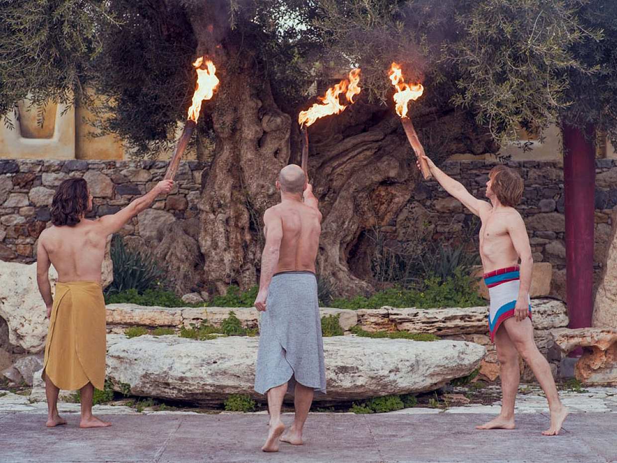 Knossos Palace and Minoan Performance from Rethymno in Greece, photo 4