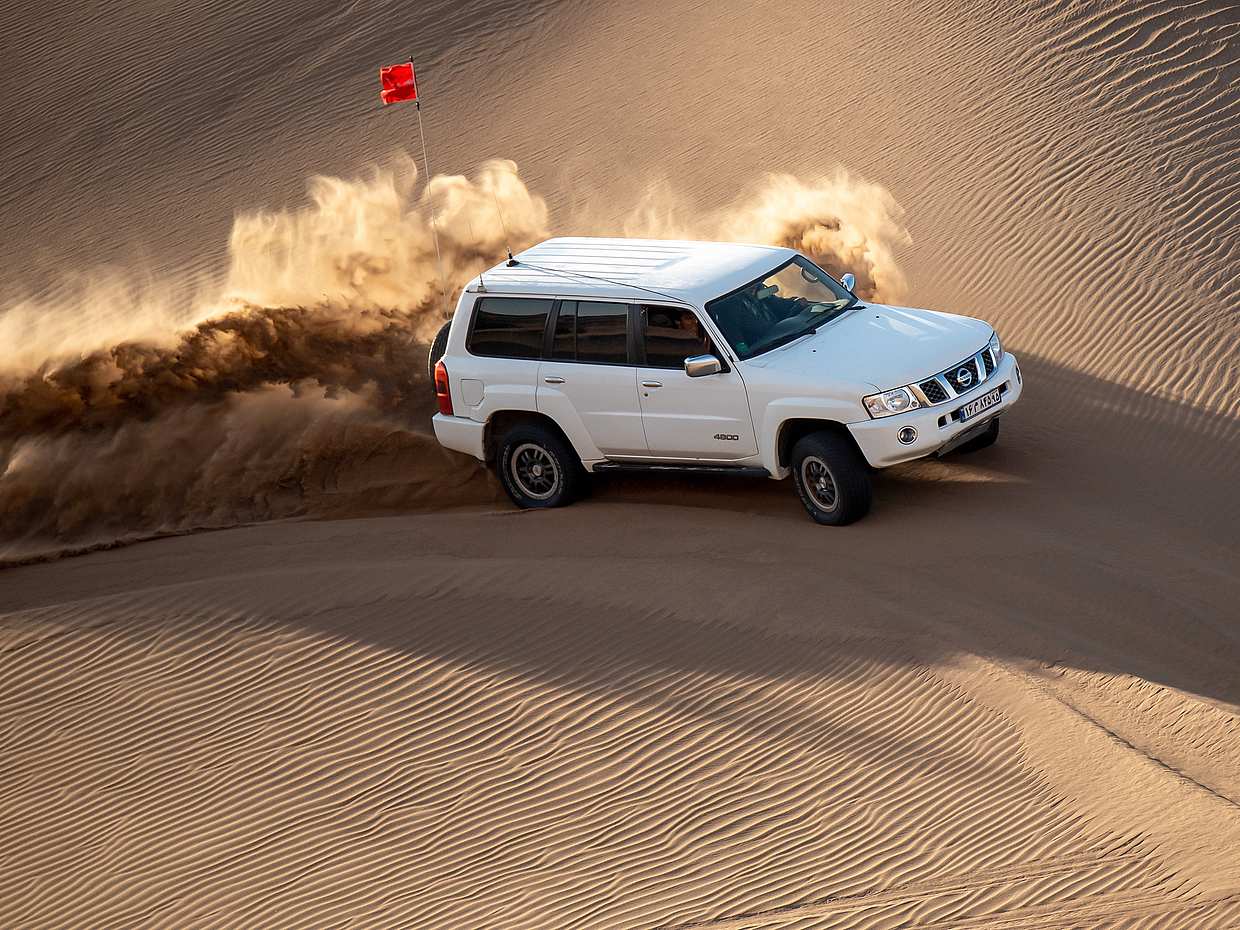 Private Afternoon Desert Safari with Camel Ride and Sandboarding, photo 2